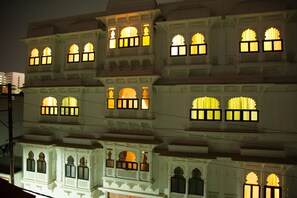 Front of property - evening/night - Hotel Nahargarh Palace (Indore)