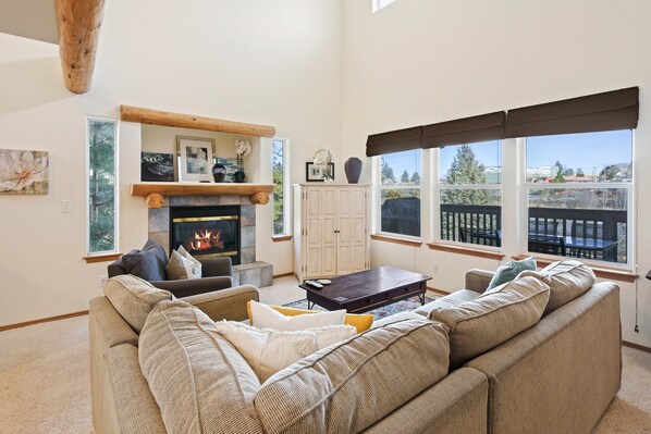 تلفزيون، مدفأة