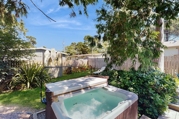 Bain à remous extérieur
