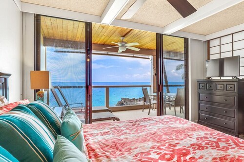 Aloha Condos, Keauhou Kona Surf and Racquet Club, Condo 2-202, Oceanfront