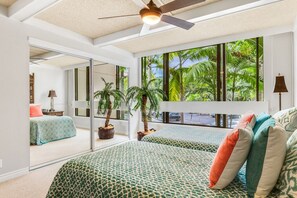 2 habitaciones, tabla de planchar con plancha, internet y ropa de cama