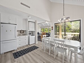 Open Kitchen and dining area