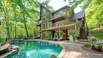 Indoor pool, a heated pool