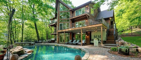 Indoor pool, a heated pool