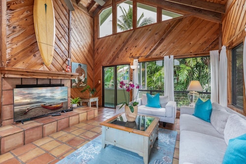Hale Tatahi: 2 BR / 2 BA Haus in Hanalei, 4 Personen