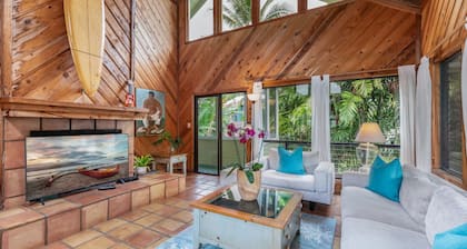 Hale Tatahi: 2 BR / 2 BA Haus in Hanalei, 4 Personen