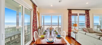 Beachalicious: Secluded Beachfront Home- Huge Porches, Pet Friendly, Priv. Pool