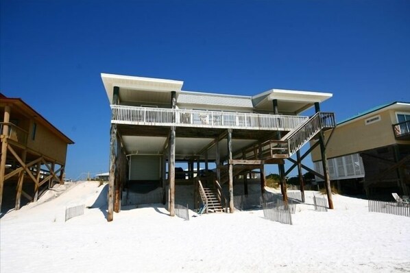 Exterior - Greenwave - Gulf Front, Old Florida Style on Dune Allen Beach (Santa Rosa Beach)