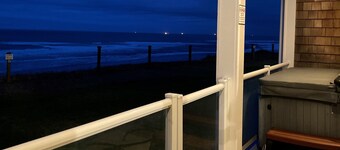 Fabulous views from this oceanfront condo with close access to beach