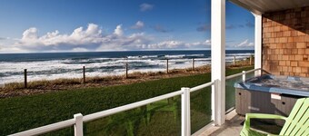 Fabulous views from this oceanfront condo with close access to beach