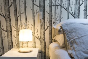1 habitación, ropa de cama de alta calidad, minibar y escritorio 