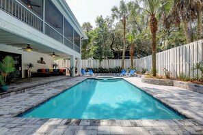 Beheizter Pool