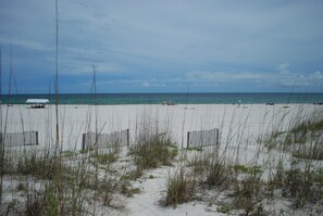 On the beach