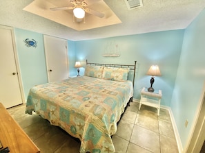 1 bedroom, iron/ironing board, internet, bed sheets