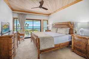 2 bedrooms, iron/ironing board, WiFi, bed sheets - Poipu Sands 532 Panoramic Oceanview  By Suite Paradise (Koloa)