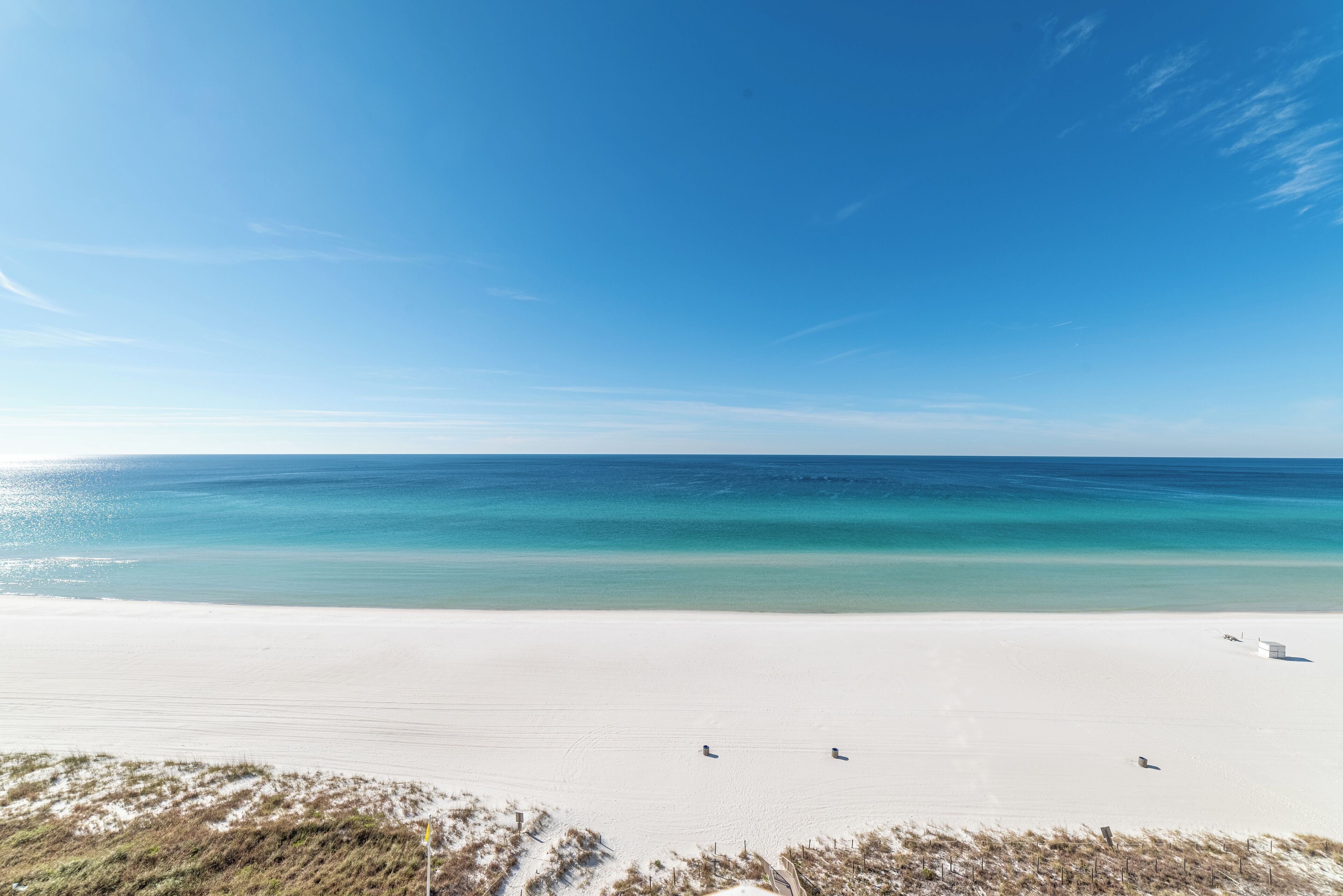 On the beach, beach towels