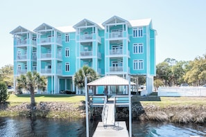Exterior - Waterfront, RIVERS EDGE CONDO #1B-BLDG 2 PRIVATE DOCK and ASSIGNED BOAT SLIP! (Steinhatchee)