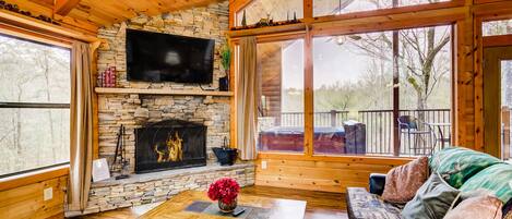 TV, peis og DVD-spiller