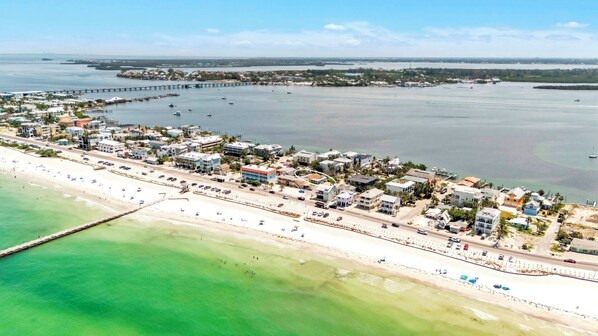 Beach nearby, beach towels