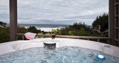 Big Ocean View katettu patio & poreallas. Hiljainen ja yksinäinen.