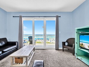 Smart TV, DVD player - 🌊  TWO Beachfront Pools~Covered Parking~1BR Seychelles 207 (Panama City Beach)