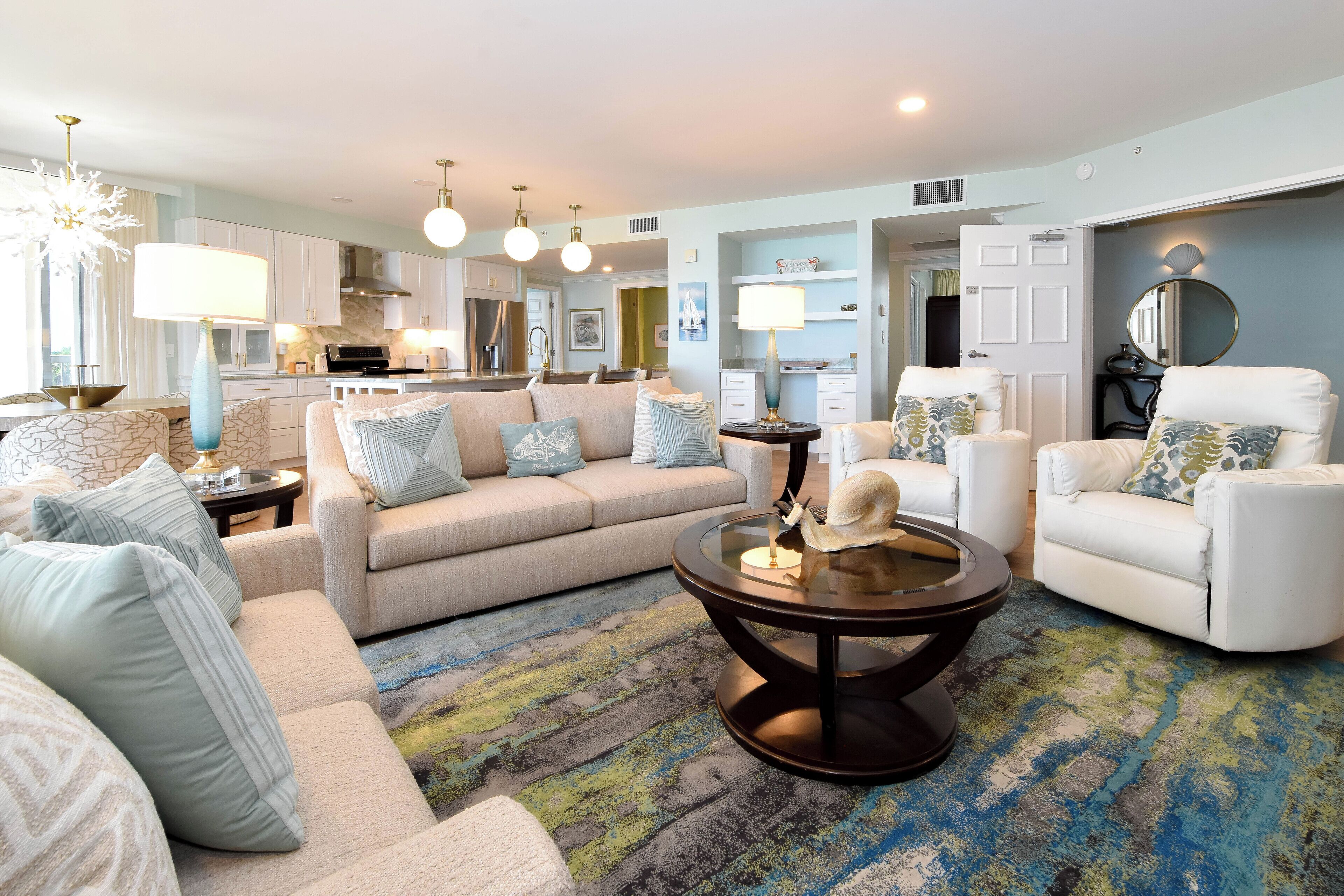 TV connectée, cheminée