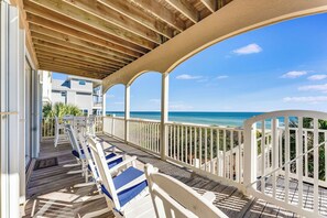 Property grounds - Seashells by the Seashore - 5BR 5 BTH BEACHFRONT House w/ Private Pool and boardwalk to the beach! (St George Isl)