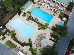 Una piscina climatizada