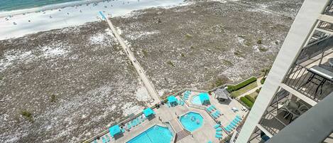 Indoor pool, a heated pool