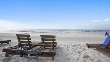 On the beach