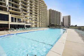 Indoor pool, a heated pool