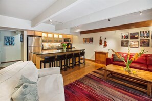 TV, DVD player, stereo
