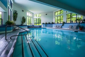 Una piscina climatizada