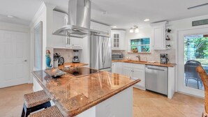 Fridge, microwave, stovetop, dishwasher - Manatee Manor by Duncan Real Estate (Anna Maria)