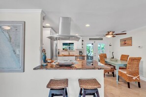 Fridge, microwave, stovetop, dishwasher - Manatee Manor by Duncan Real Estate (Anna Maria)