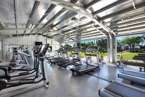 Fitness facility - Poipu Crater 17 Tranquil Polynesian-style By Suite Paradise (Koloa)