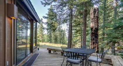 Dog-friendly cabin with deck, mountain views, pools, & hot tubs