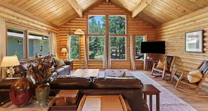 3 Blue Grouse - Upea hirsitalo! SHARC-passit, poreallas, perhehuone ja pelipöytä