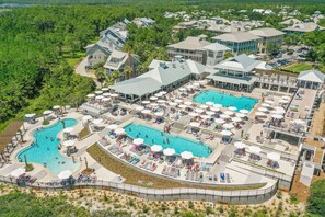 Pool - 82Watercolor Blvd 5800sq.ft. 7bed/7.5B Cerulean Park, Close to Beach Club (santa rosa beach)