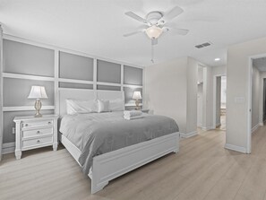 6 bedrooms, iron/ironing board, free WiFi, bed sheets