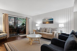 Smart TV, DVD player, books