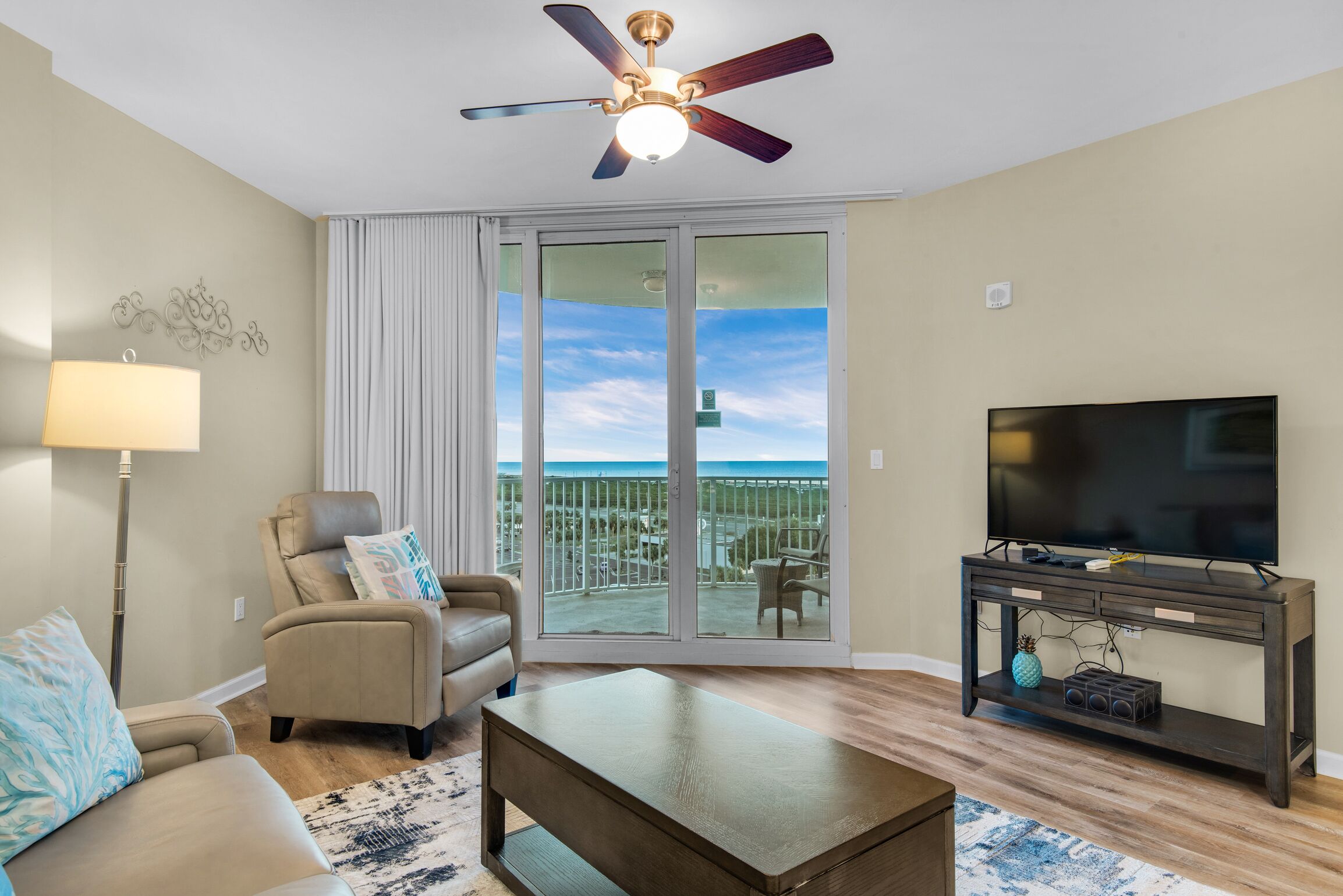 🌊Partial Gulf View~Lagoon Pool~Whirlpool~Snow❤️birds~Palms Resort #1906 Jr 2BR