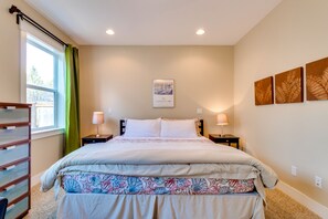 3 dormitorios, tabla de planchar con plancha, Internet y ropa de cama