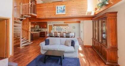 Finger Lakes viinimaa Järvinäköala Ski Loft / Lake Home Bristol Harbor Resortissa