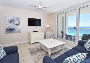 Smart TV - Comfortable, colorful beachfront condo w/private balcony! (Destin)