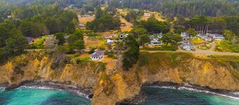 Oceanview Home w/ Gas Fireplace, Front and Back Decks, and Free WiFi