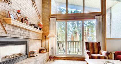Spacious Retreat + Loft. Gas Fireplace Modern Style. 5-Min Walk to Town! CH05