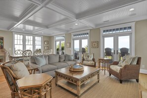 TV, DVD player, stereo