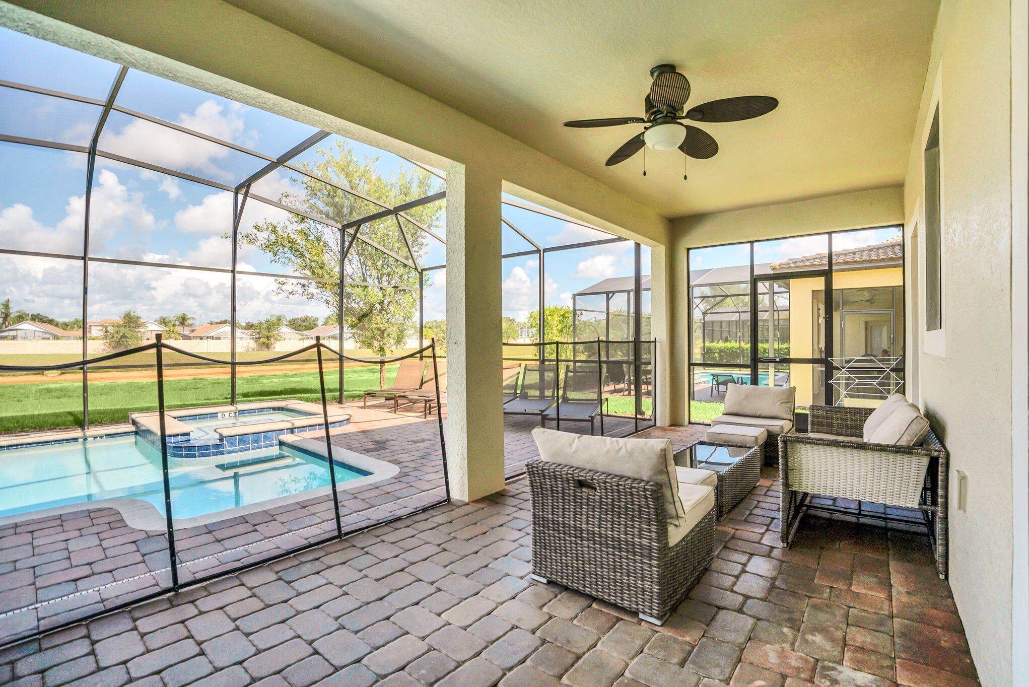 Una piscina climatizada