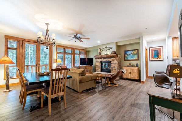 Dining - True Ski-In/Ski-Out w/ Two Balconies & Just a Short Walk to Shops and Dining (Keystone)